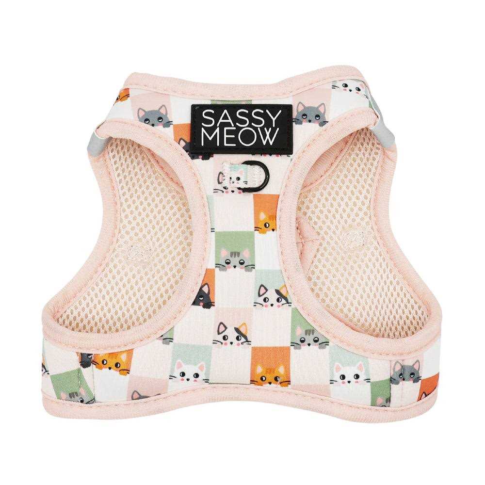 Cat Step-In Harness Sassy Woof - Healthber