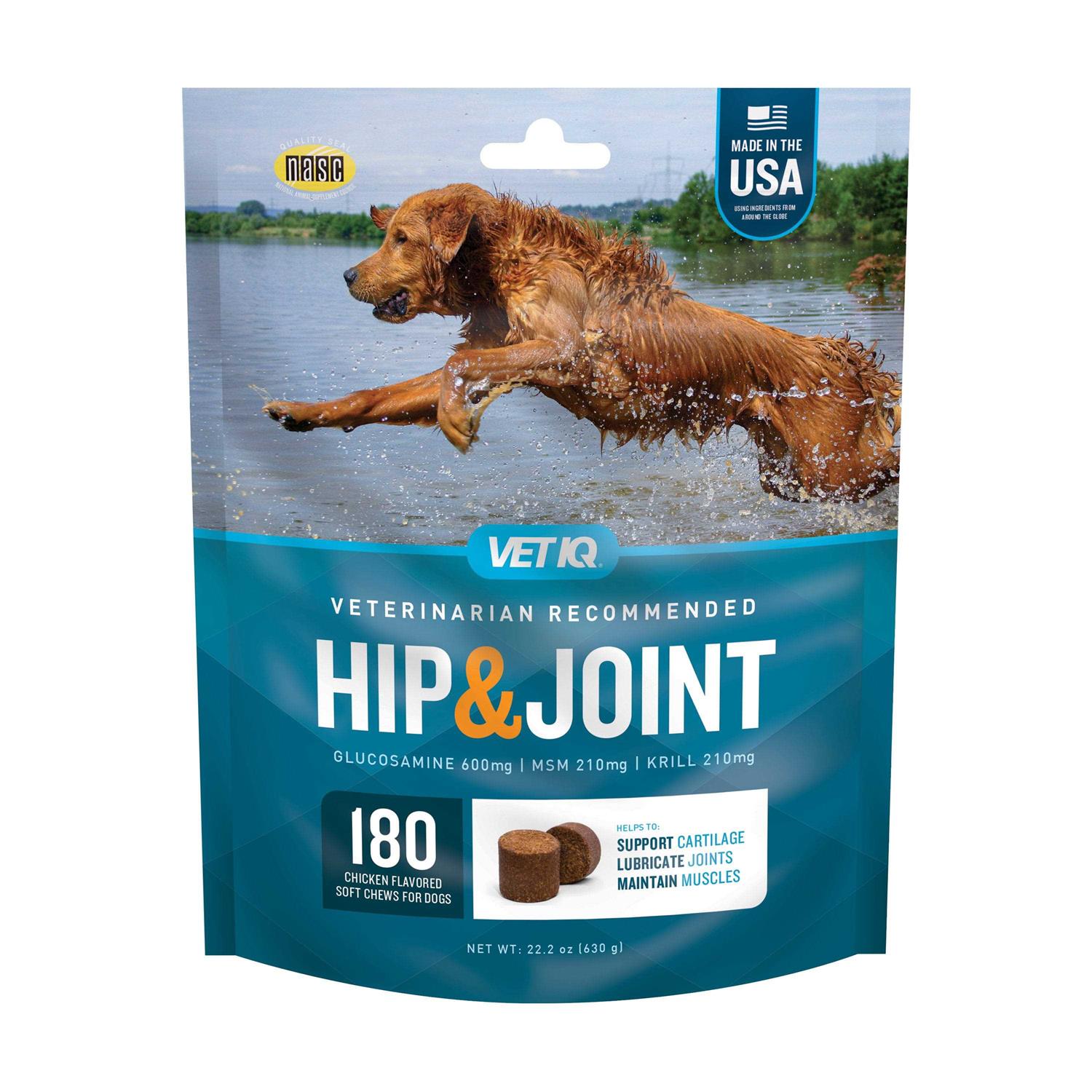 VetIQ Hip & Joint Chews for Dogs - Healthber