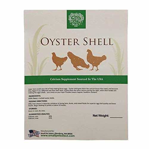 Small Pet Select Flaked Oyster and Seashell - Healthber