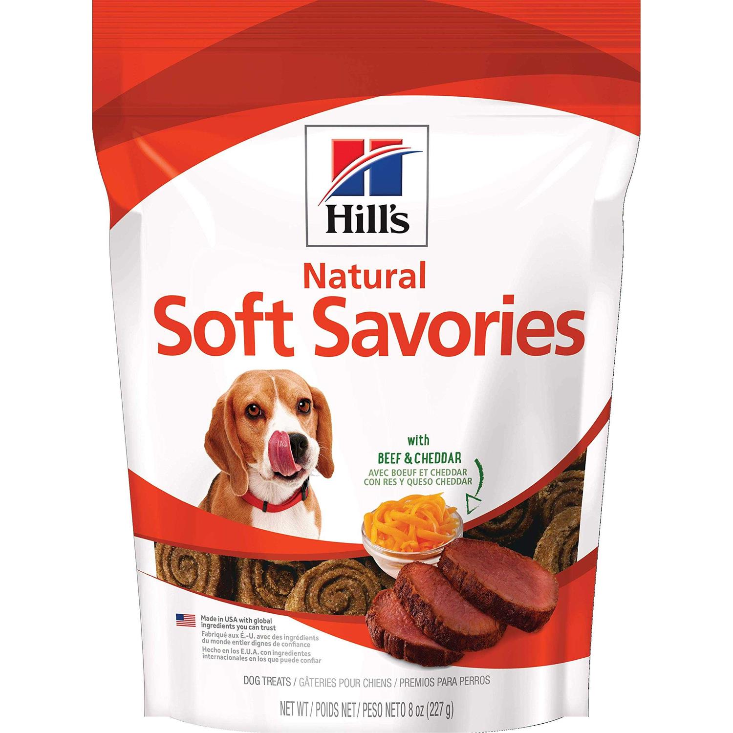 Hill’s Science Diet Soft Savories Beef & Cheddar Dog Treats - Healthber