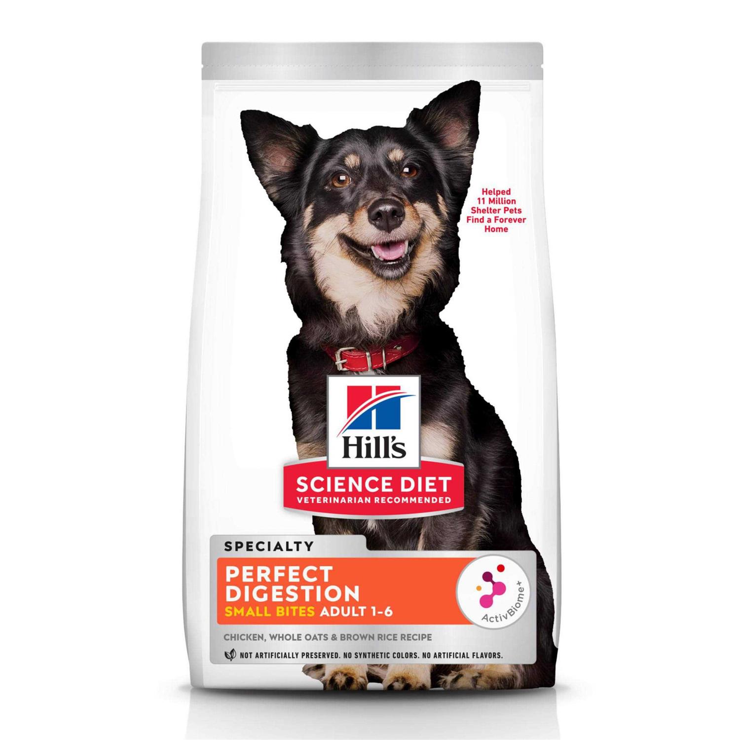 Hill’s Science Diet Adult Perfect Digestion Small Bites Chicken Dry Dog Food - Healthber