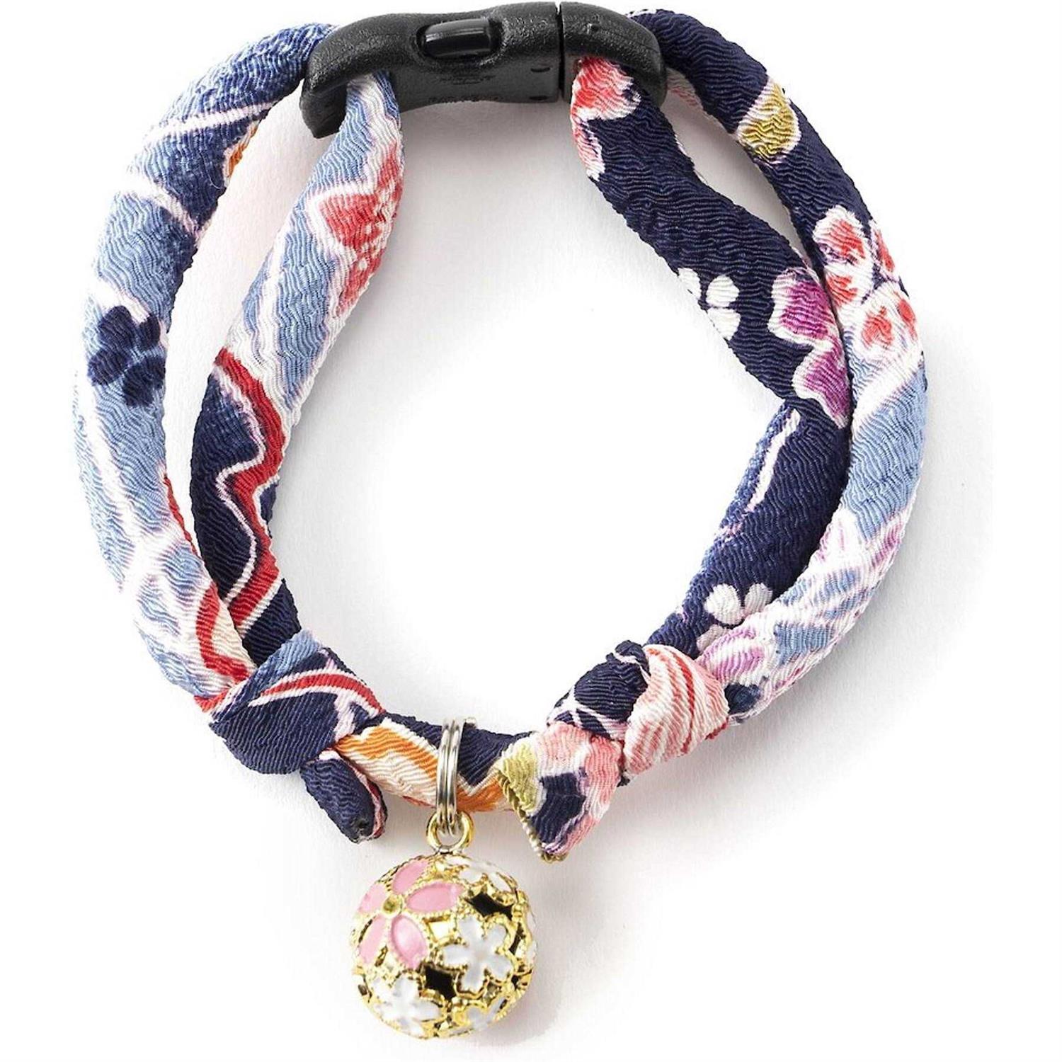 Necoichi Chirimen Cat Collar - Healthber