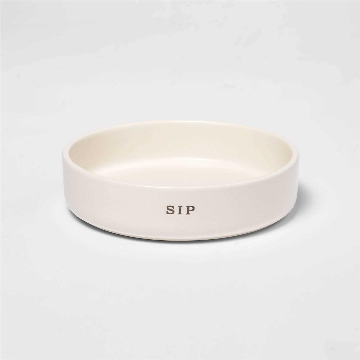 Boots & Barkley Ceramic Cat Bowl - Healthber