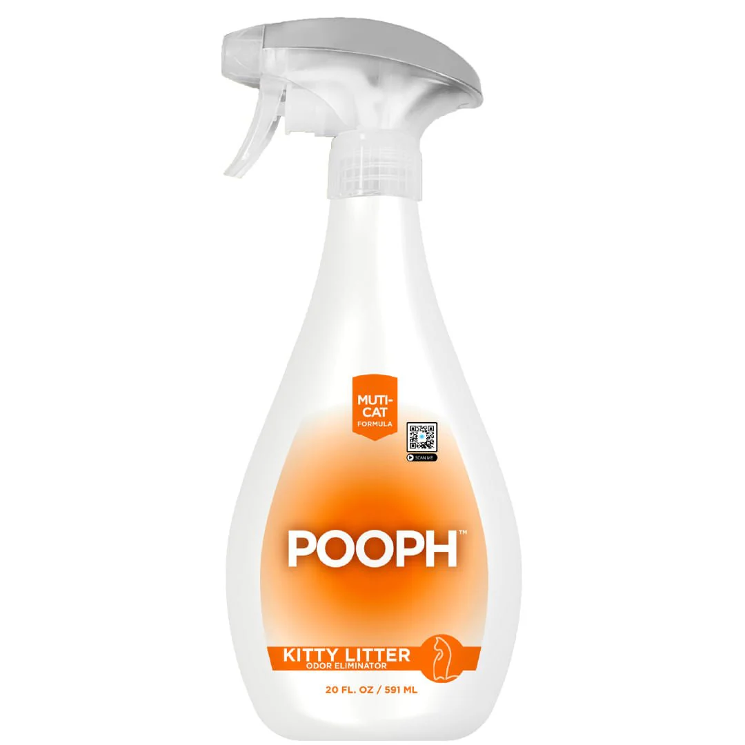 Pooph Kitty Litter Odor Eliminator, 20 oz - Healthber