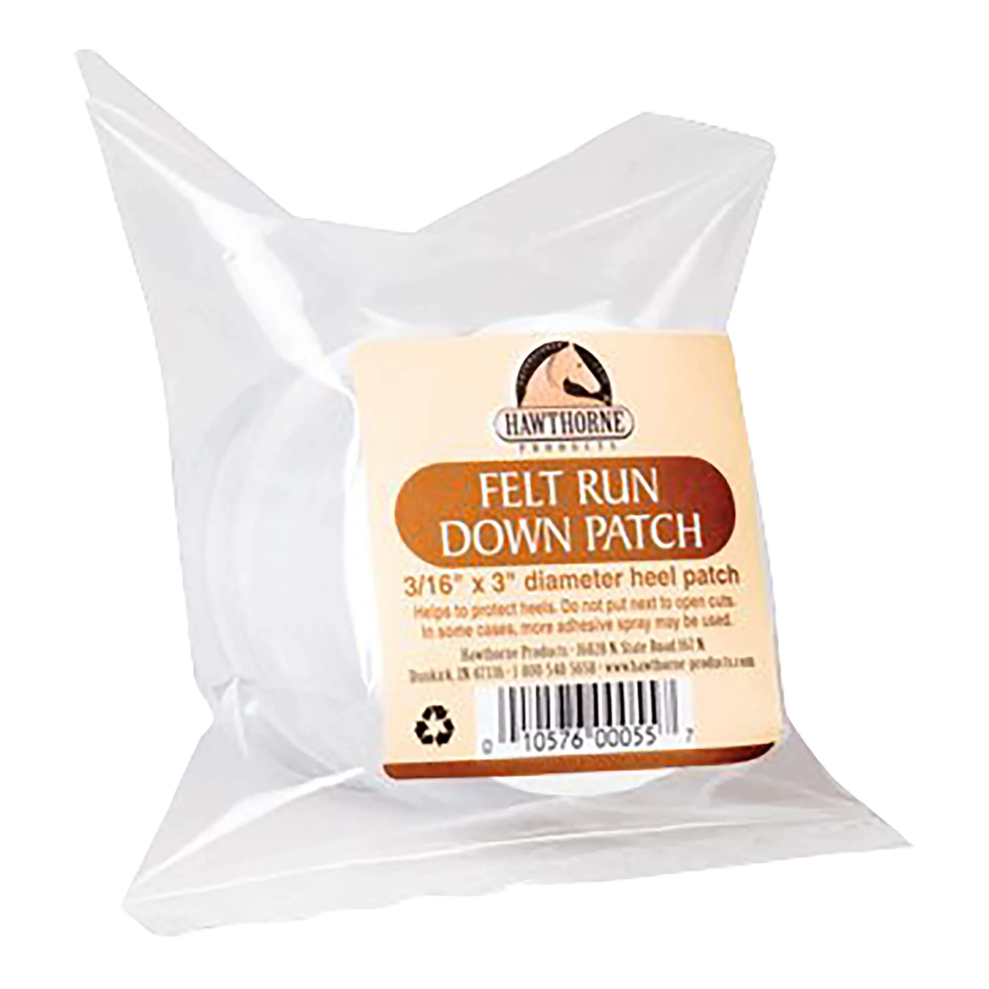 Adhesive Felt Run Down Heel Patch Circles, 12 ct - Healthber