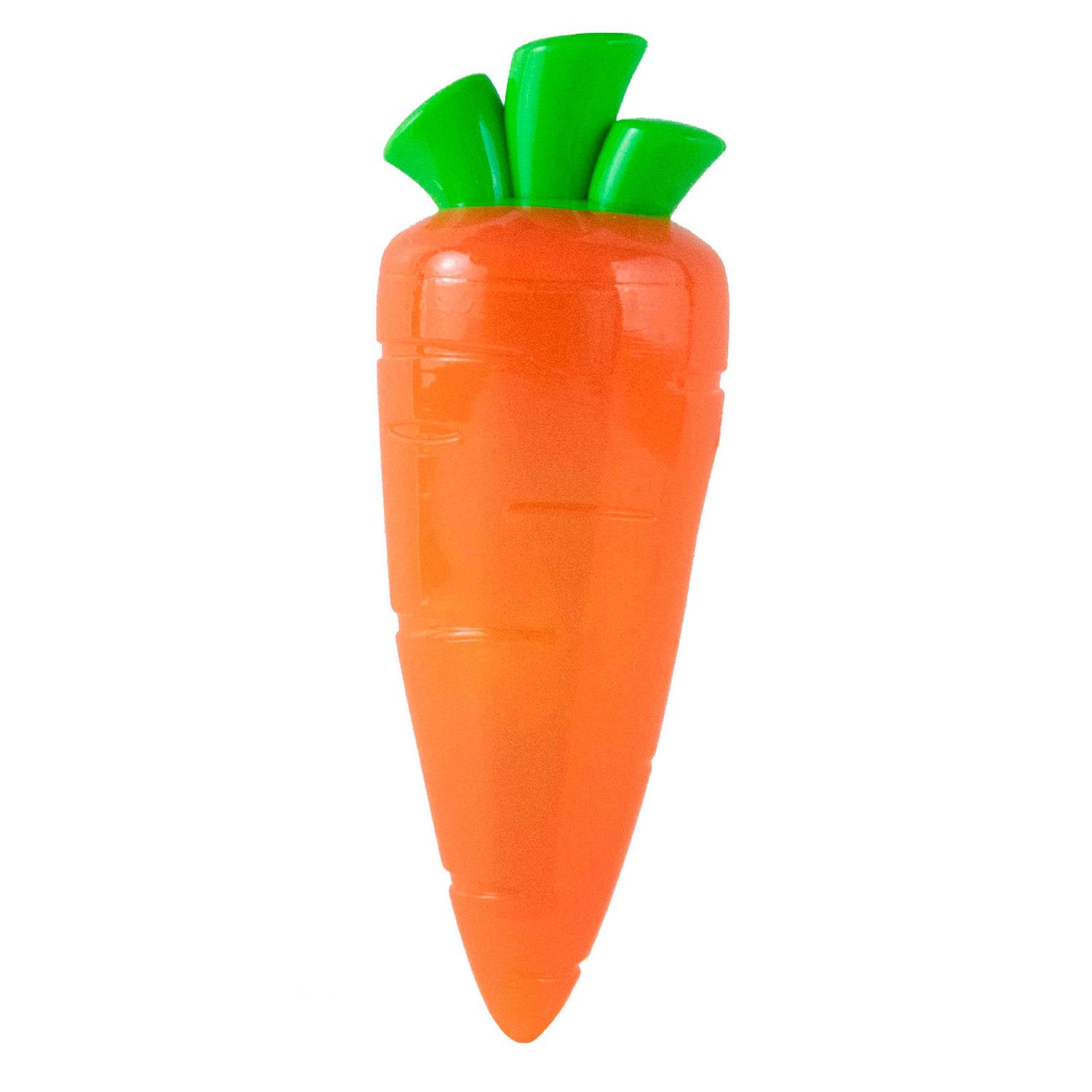 Petstages Crunch Veggies Carrot Dog Chew Toy - Healthber