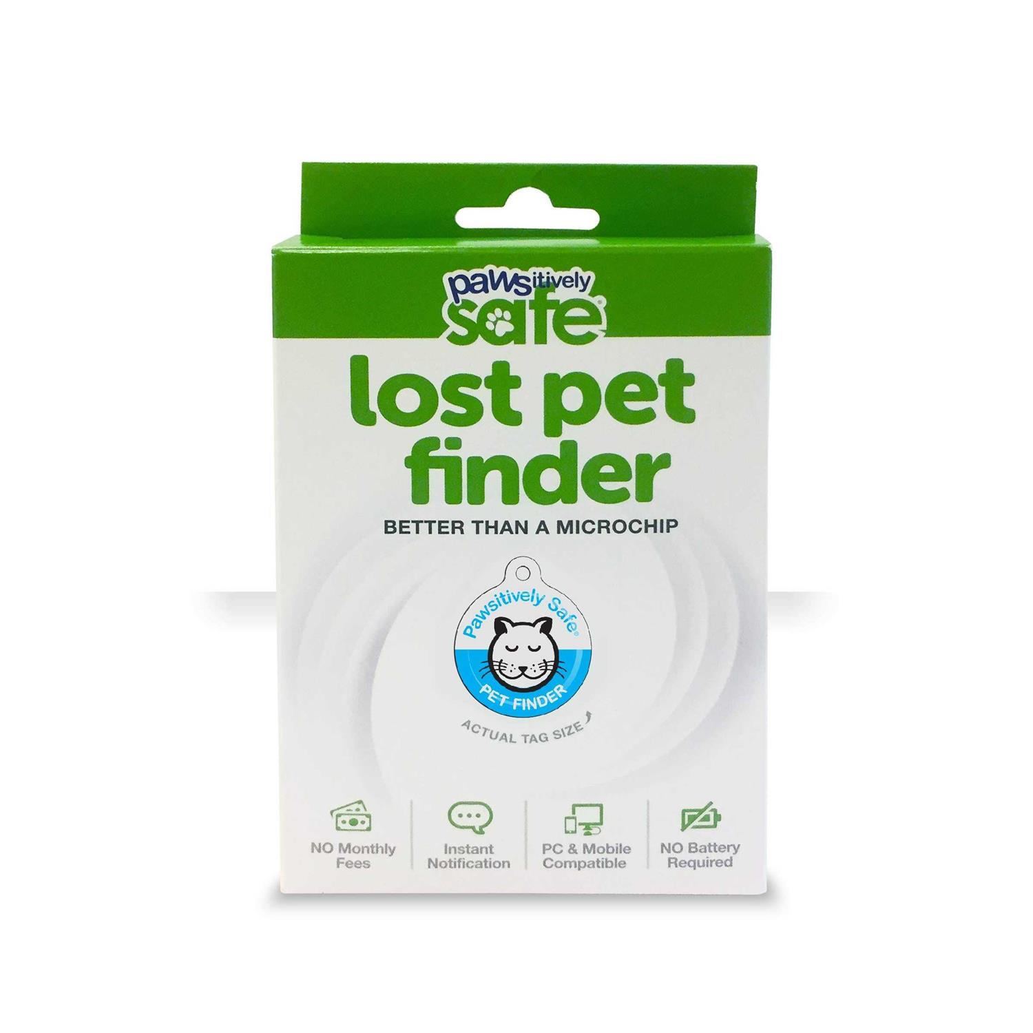Pawsitively Safe Dog Cat Pet Tag - Healthber