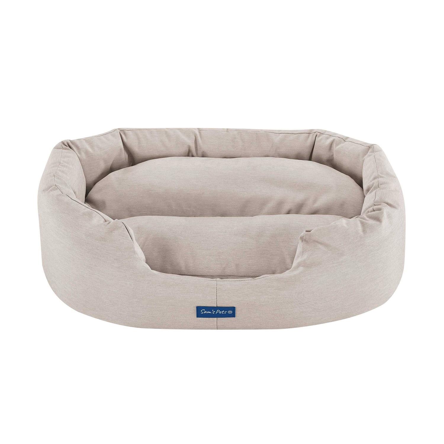 Sam’s Pets Missy Round Dog Bed - Healthber