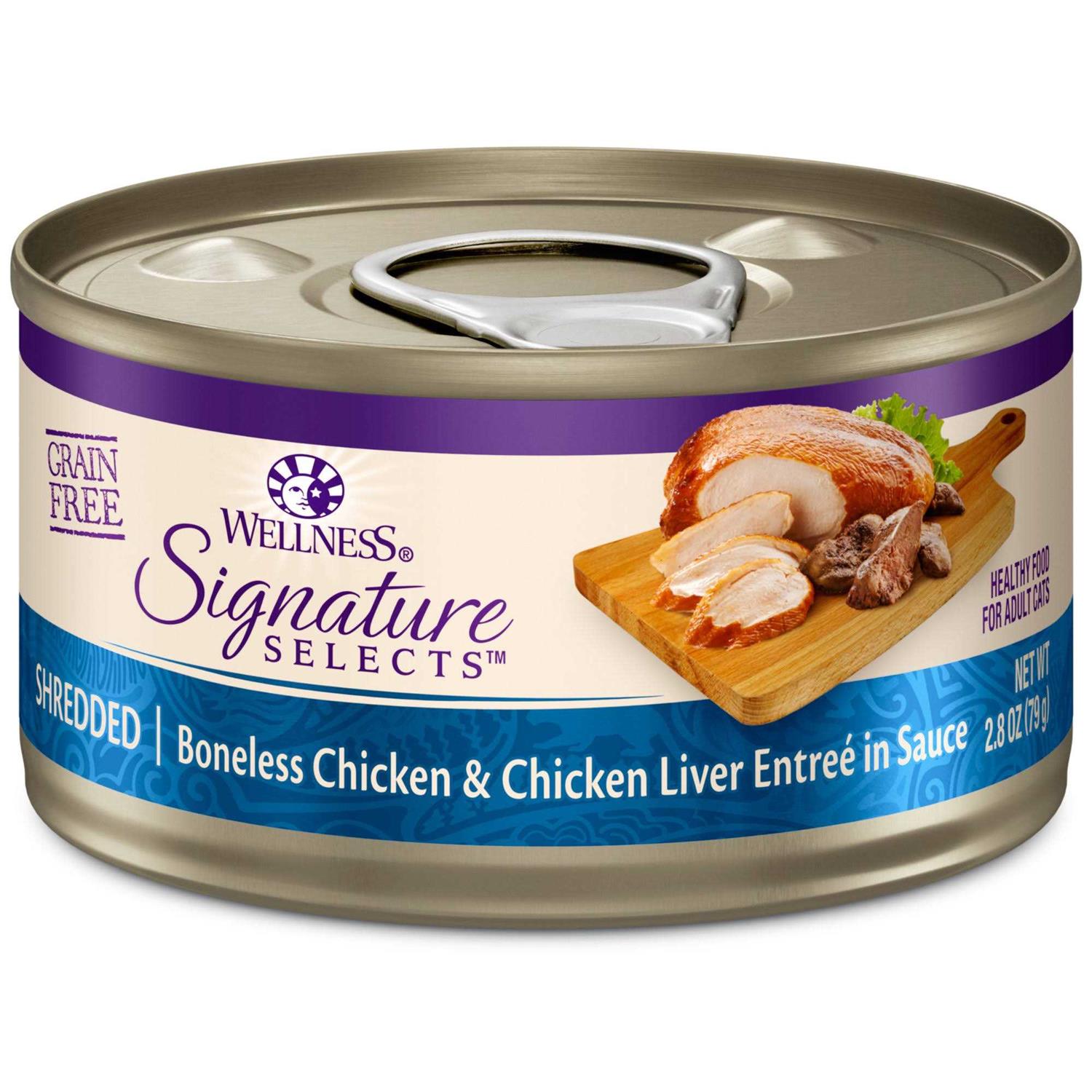 Wellness Core Signature Selects Grain Free Canned Cat Food - Healthber