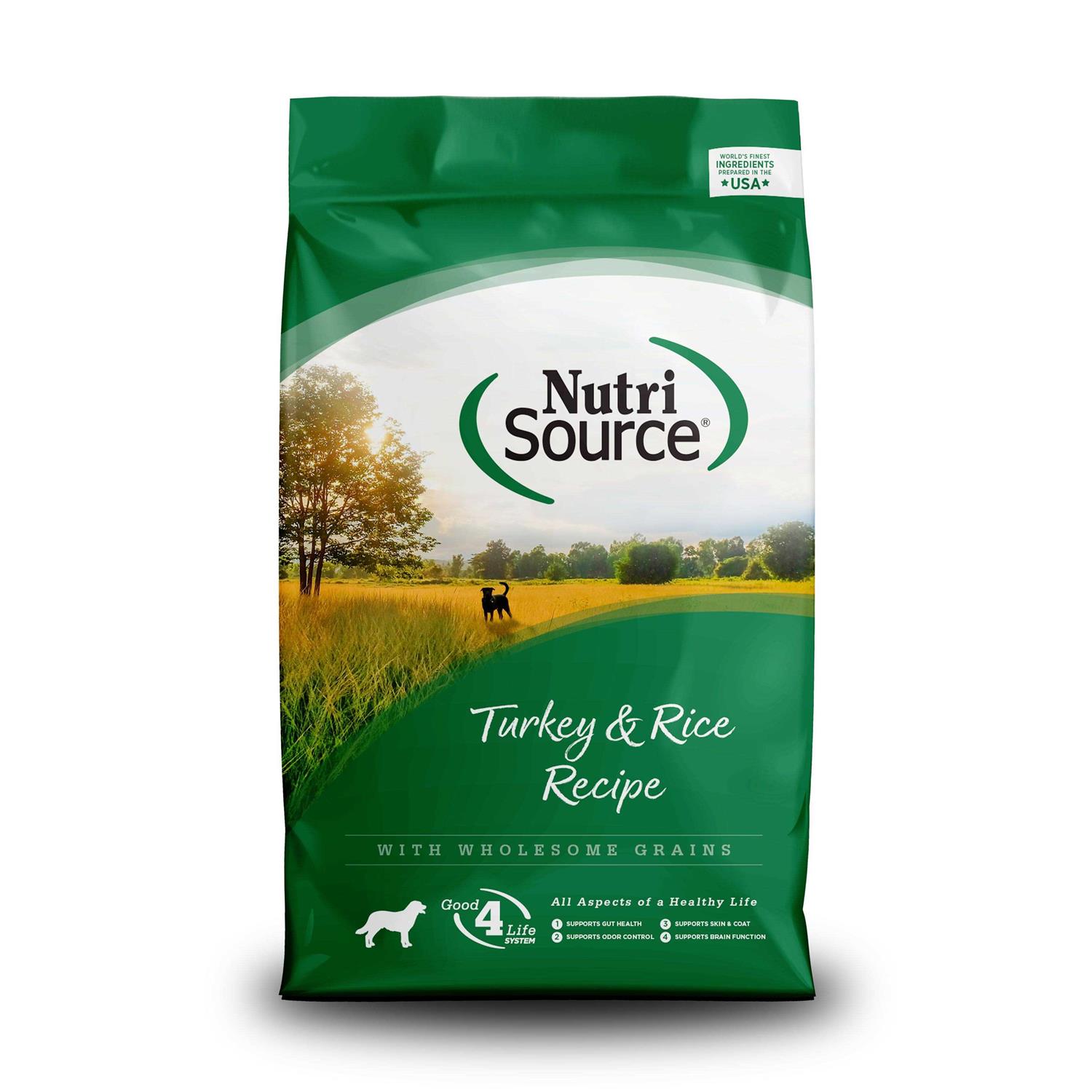 NutriSource Turkey & Rice Dry Dog Food - Healthber