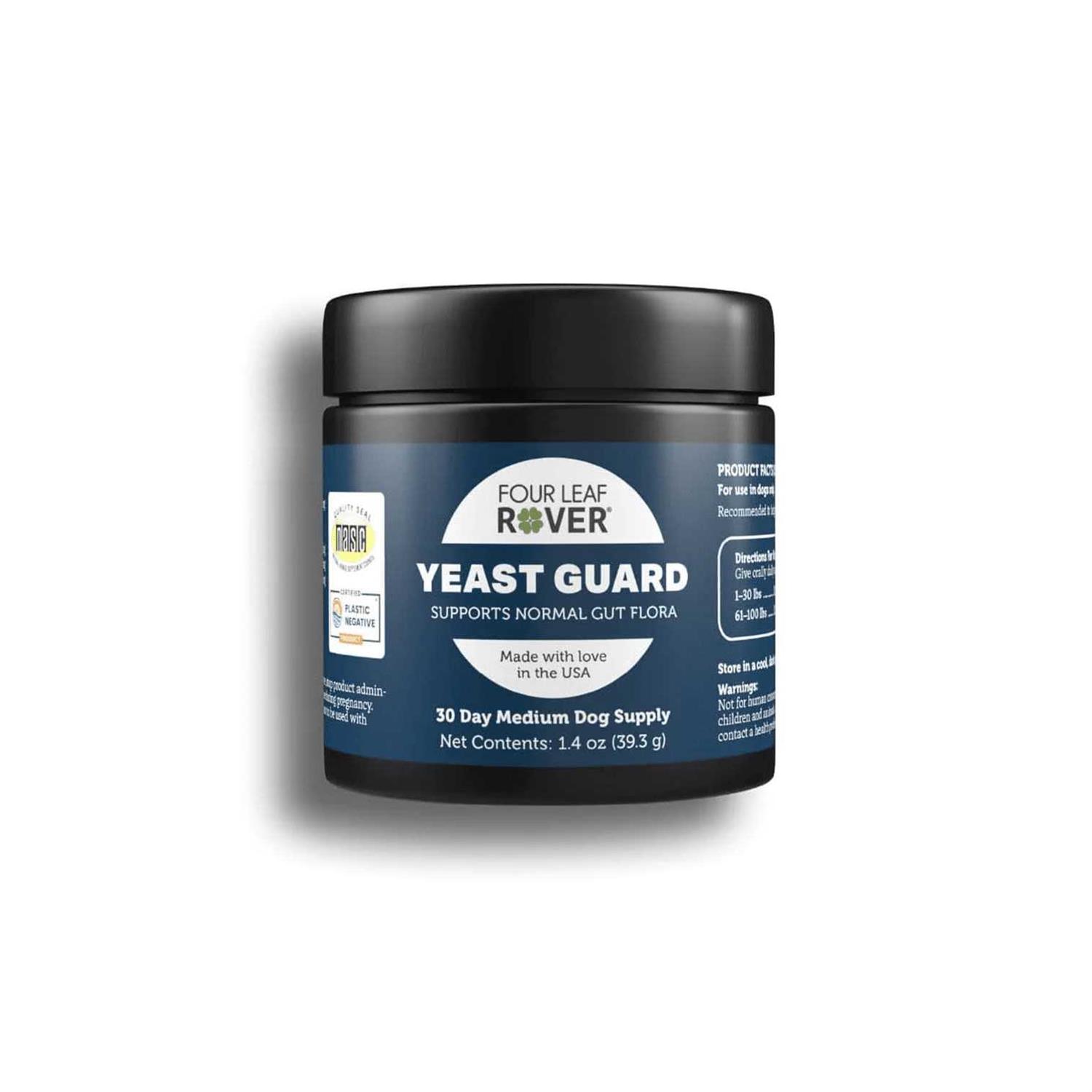 Four Leaf Rover Yeast Guard for Dogs - Healthber