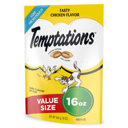 Temptations Crunchy Cat Treats Flavor - Healthber