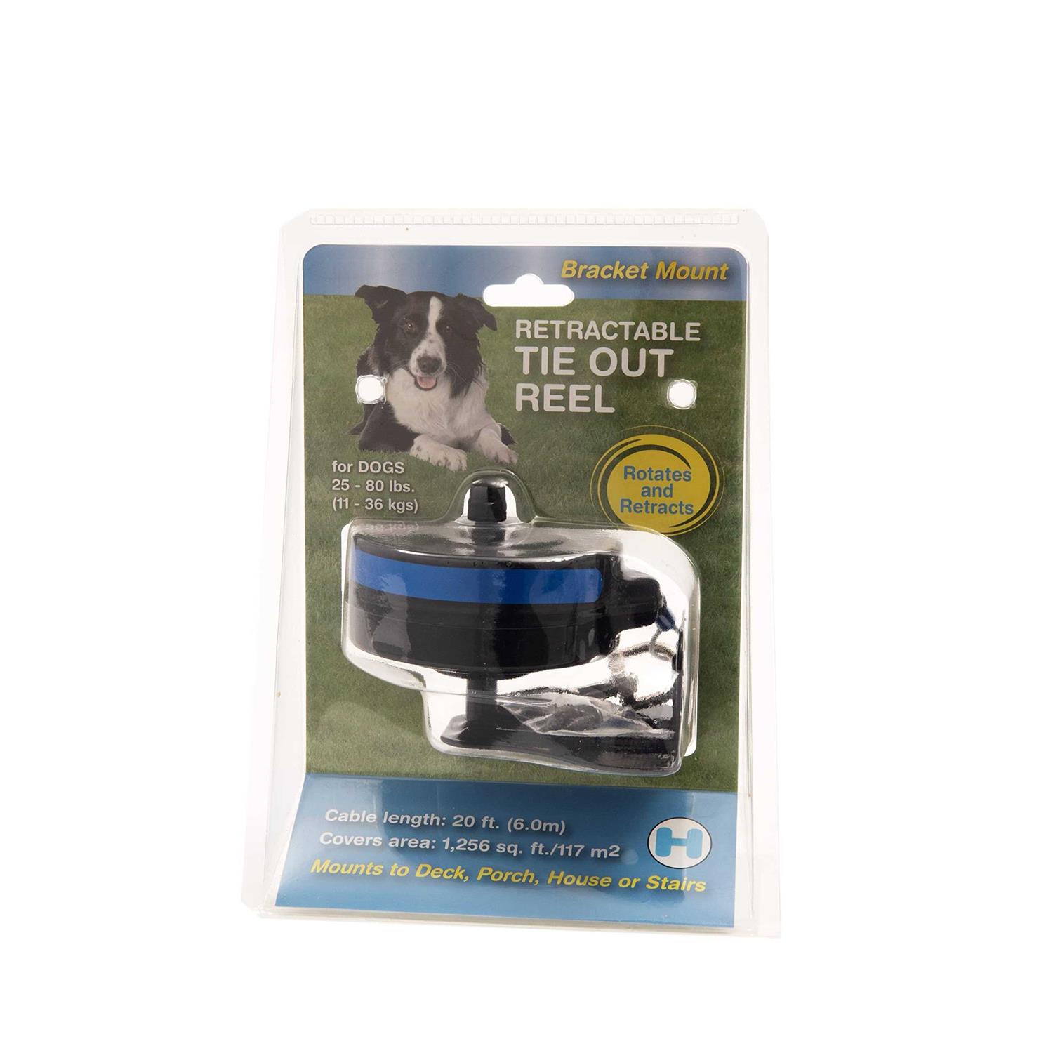 Lixit Bracket Mount Retractable Tie Out - Healthber