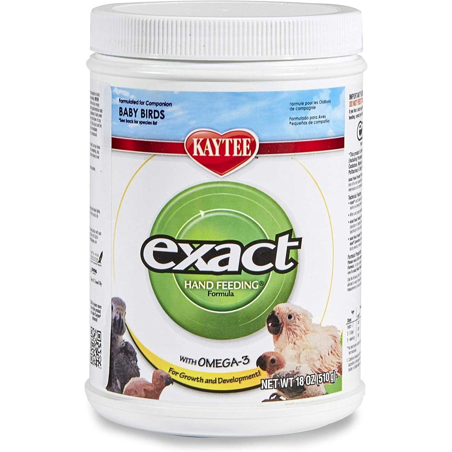 Kaytee Exact Hand Feeding Formula Baby - Healthber