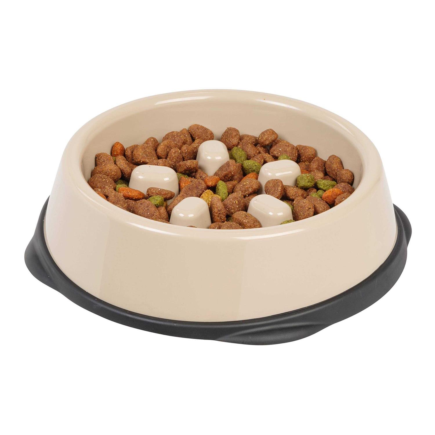 IRIS USA Slow Feeding Bowl for Short Snouted Pets - Healthber