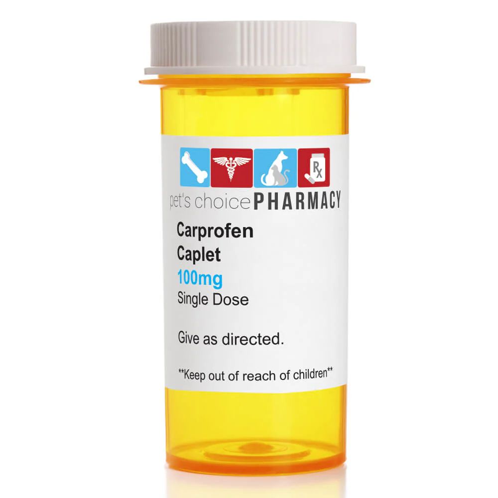 Rx Carprofen (Generic) Caplets for Dogs - Healthber