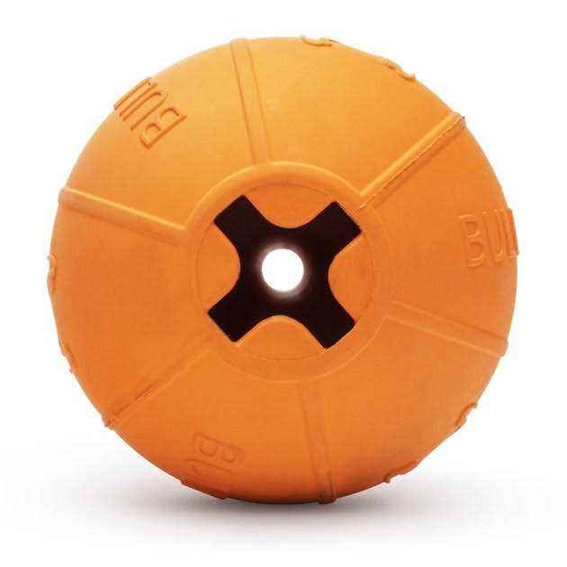 BULLYMAKE Ballistic Beach Ball Rubber Chew Toy for Dogs - Healthber