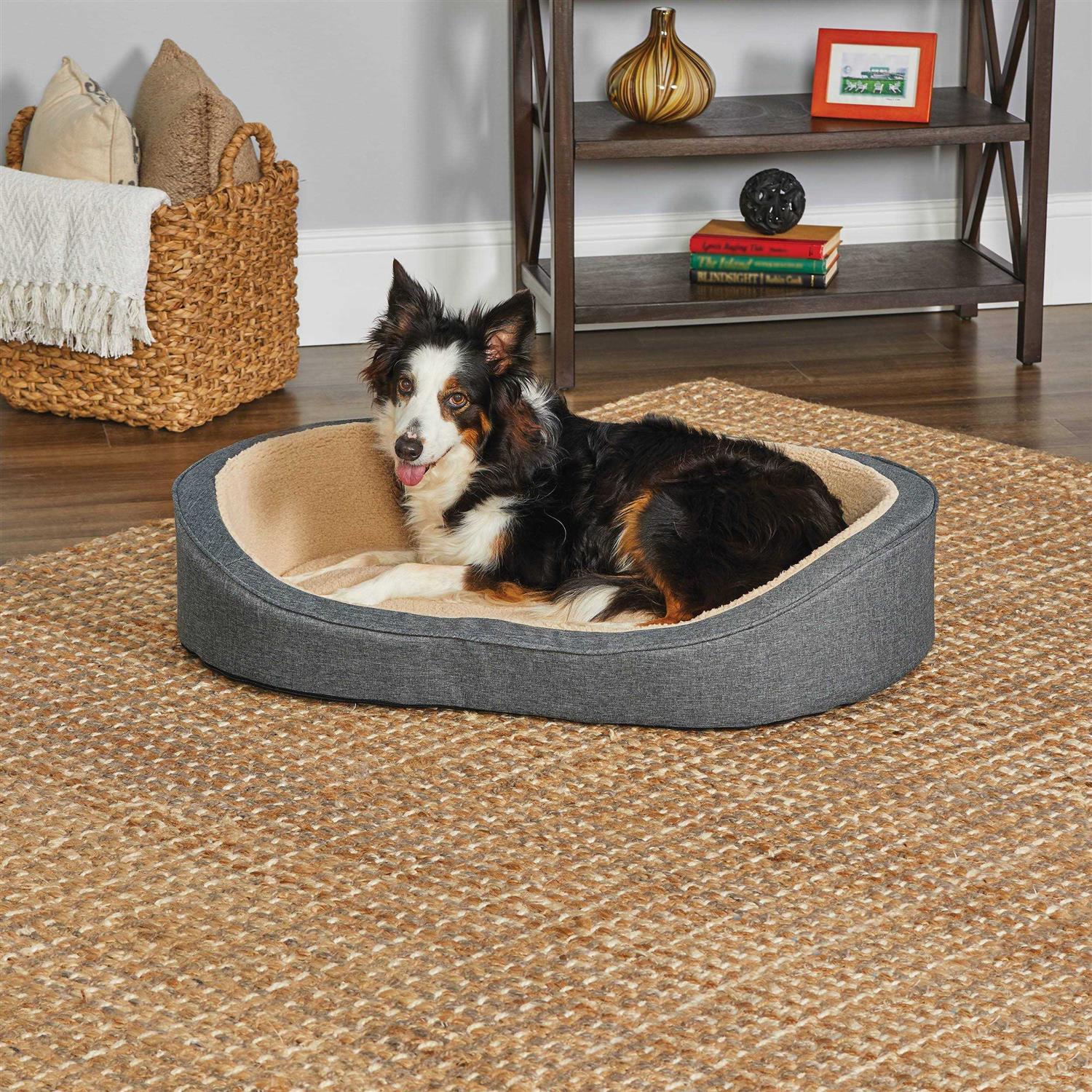 Midwest Deluxe Hudson Pet Bed - Healthber