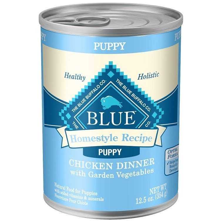 Blue Buffalo Homestyle Recipe Puppy Chicken Dinner Wet Dog Food - Healthber
