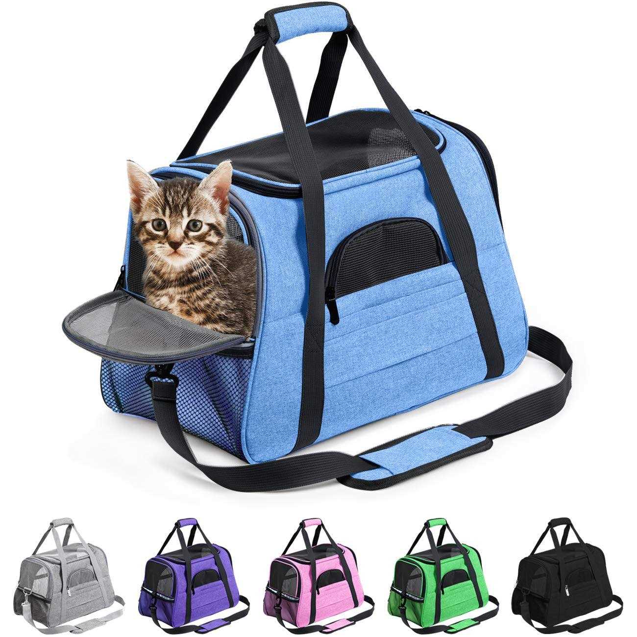 Prodigen Pet Carrier Airline Approved Pet Carrier Dog Carriers for Small Dogs - Healthber