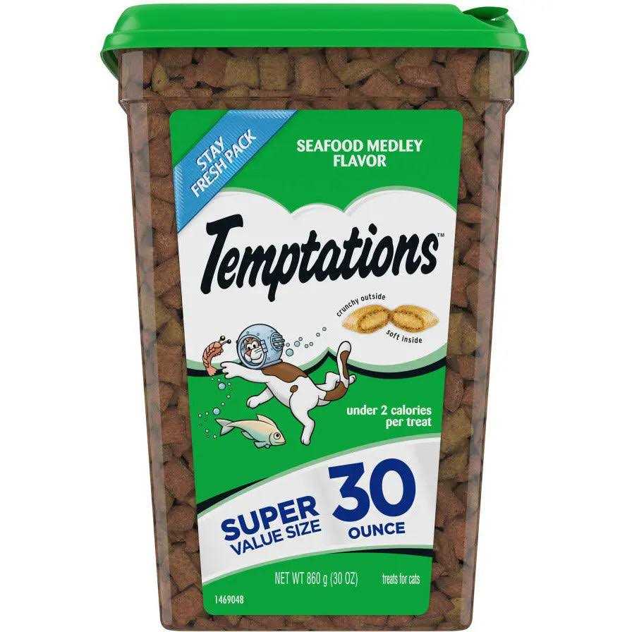 Temptations Cat Treats Seafood Medley - Healthber