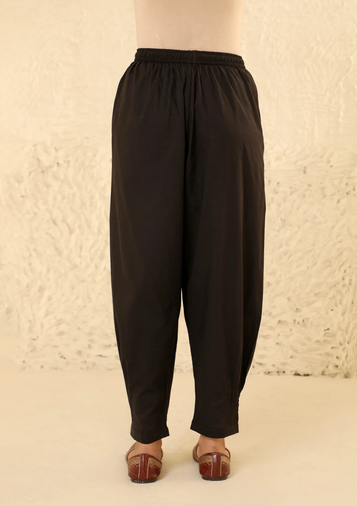 HOC Cotton Women's Solid Afghani Pant - Black - Healthber