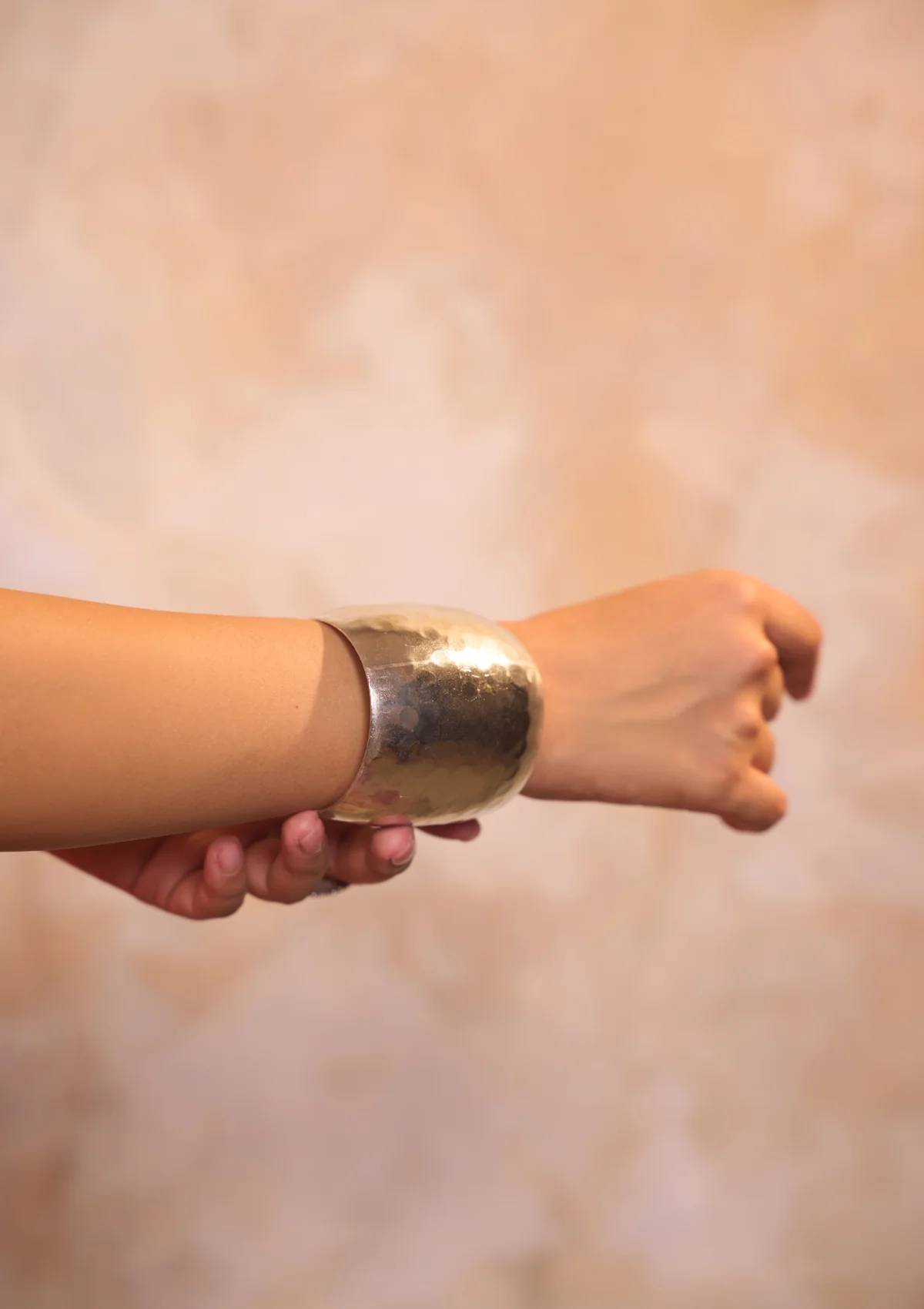 HOC Handcrafted Silver Tone Cuff Bracelet - Healthber