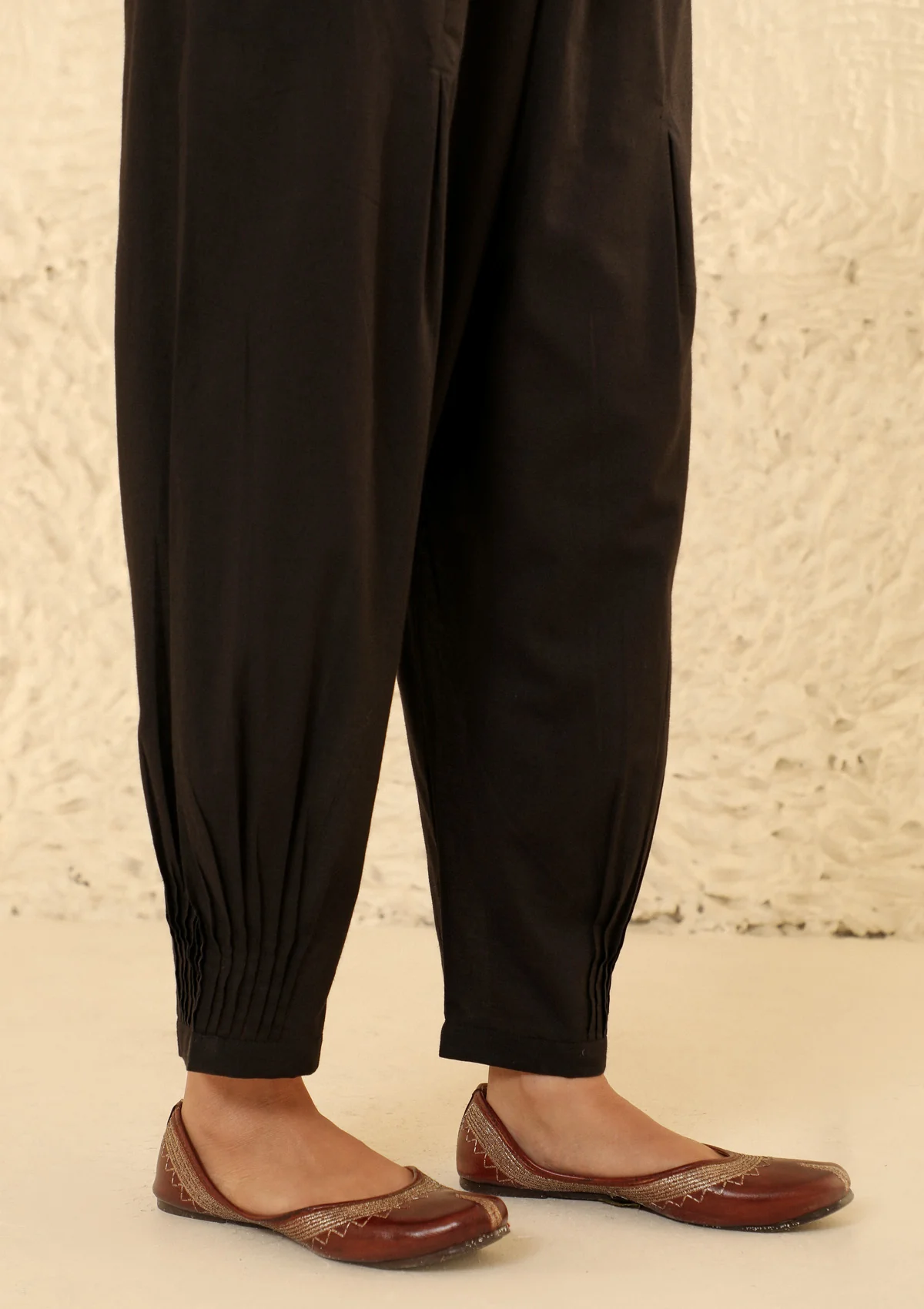 HOC Cotton Women's Solid Afghani Pant - Black - Healthber