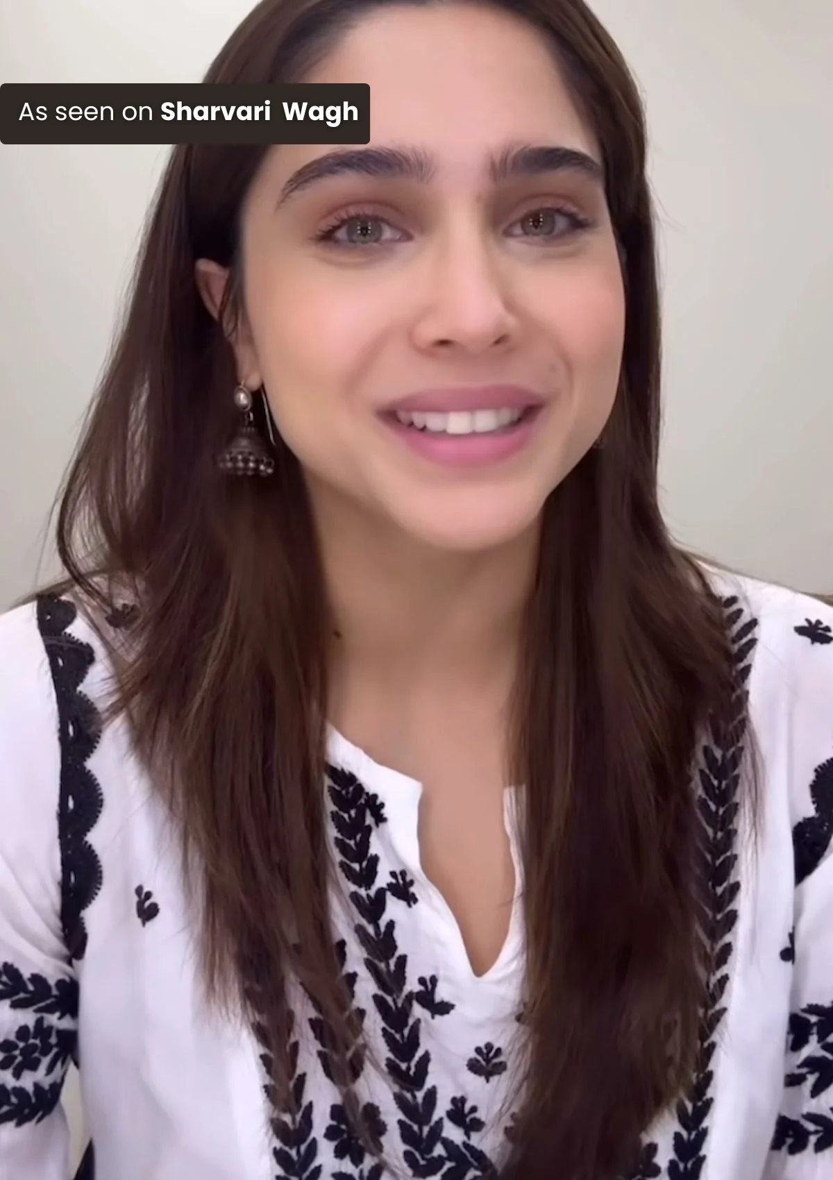 HOC Adila Chikankari Muslin Straight Kurta - Healthber