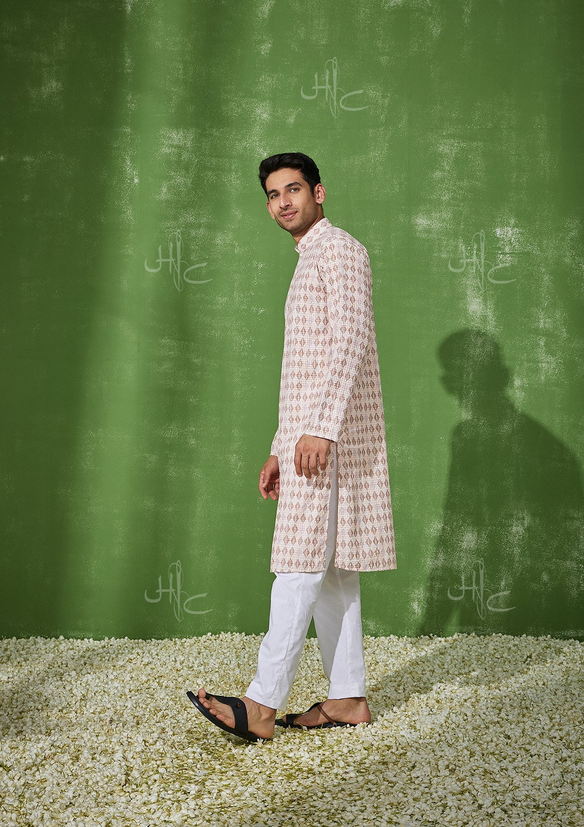 HOC Faisal Cotton Straight Men's Kurta - Healthber
